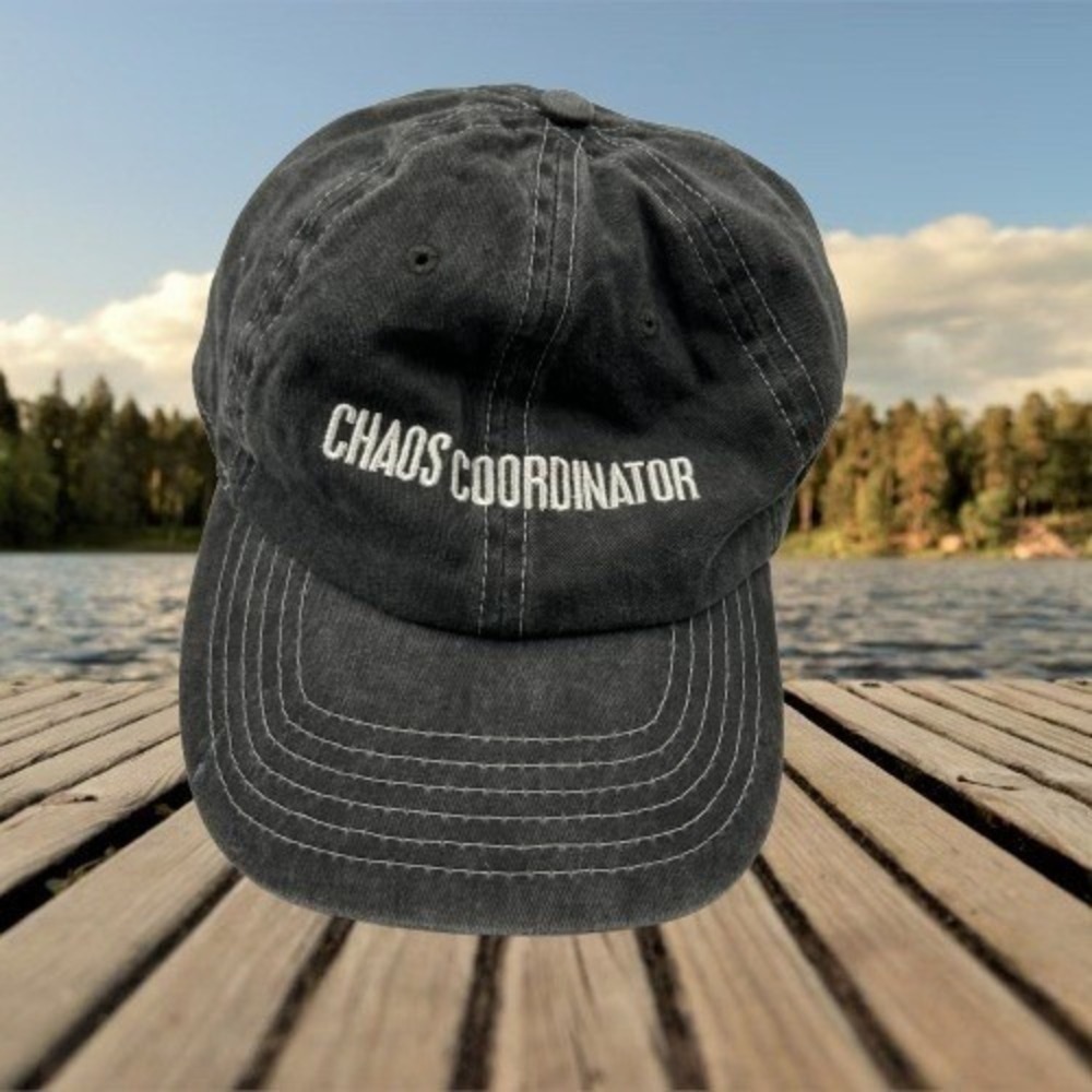 Primitives By Kathy Chaos Coordinator Baseball Hat Women Black Washed Cotton